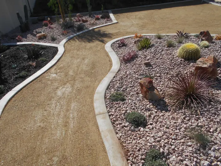 Decomposed Granite Walkway Gravel Beds Menifee Ca