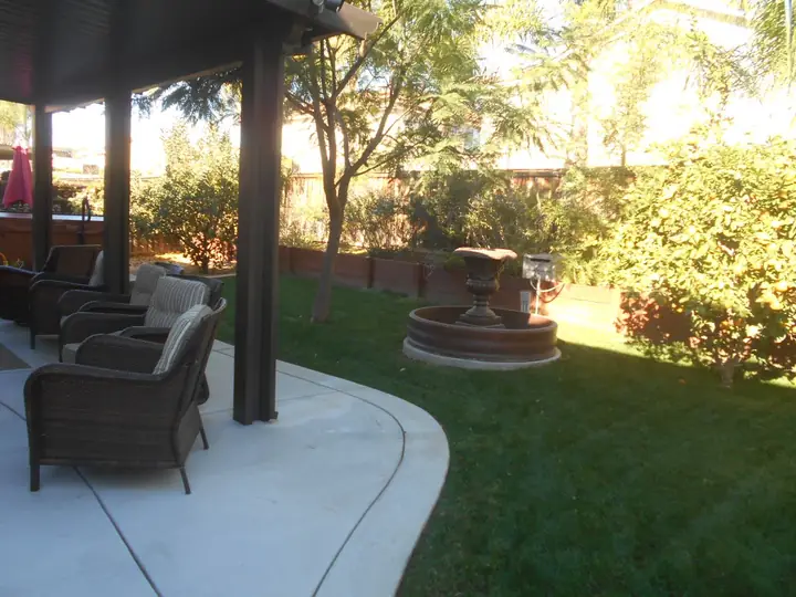 Patio Fountain Lawn Menifee Ca